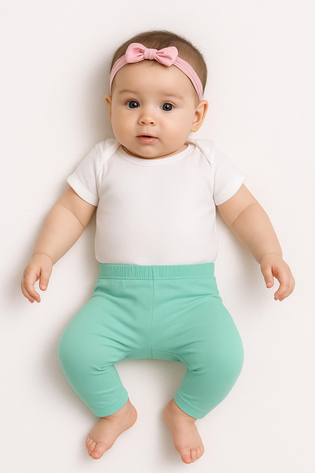 EIO Regular Baby Diaper Pants Pyjamas Pants Set Pack of 7 9-12 Months