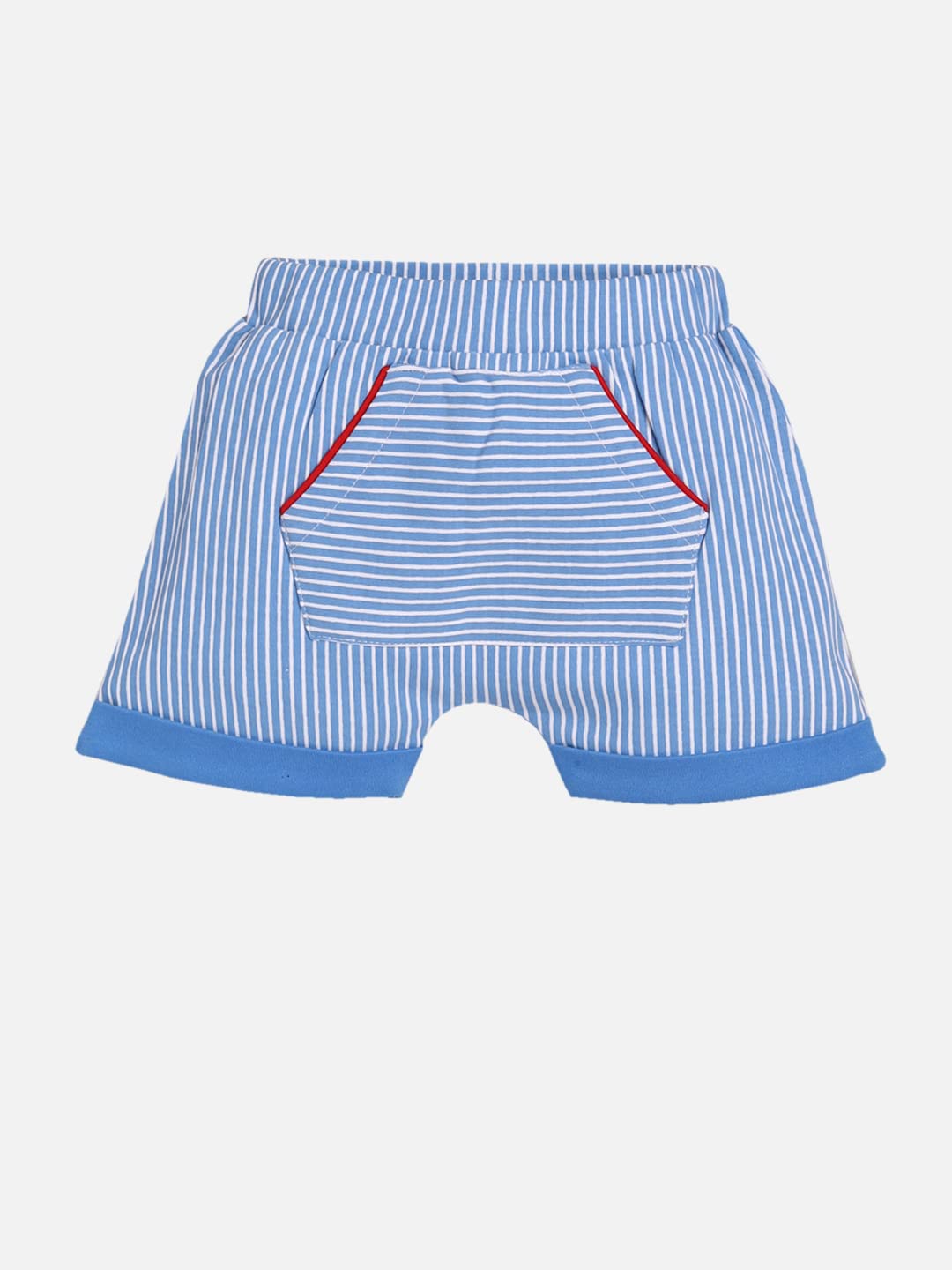BABY GO 100% Pure Cotton Kids T-Shirt &Shorts for Baby Boys (12-18 Months, ROYAL)