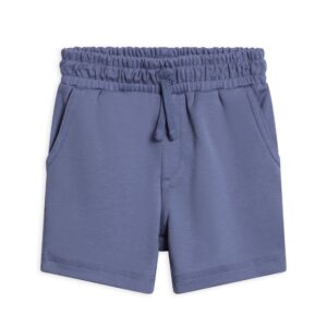 Colored Organics Organic Cotton Baby Toddler and Kids Unisex Pull on Shorts - Boys and Girls Clothing, Marino Cotton, 12-18 Months