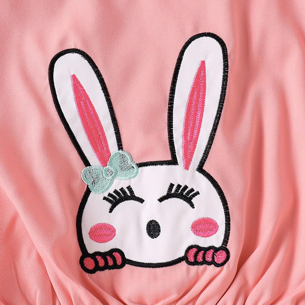 Hopscotch Baby Girls Polyester Waist Length Jackets In Pink Color For Ages (18-24 Months)
