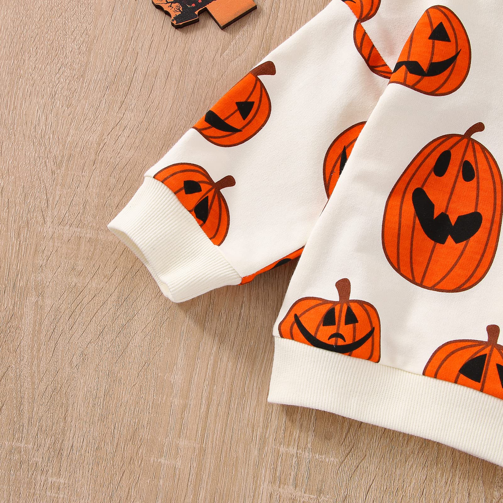 Kids Toddler Baby Girl Boy Hoodies Letter Pullover Sweatshirt Long Sleeve Hooded Tops Fall Winter Clothes, H-pumpkin Orange, 18-24 Months