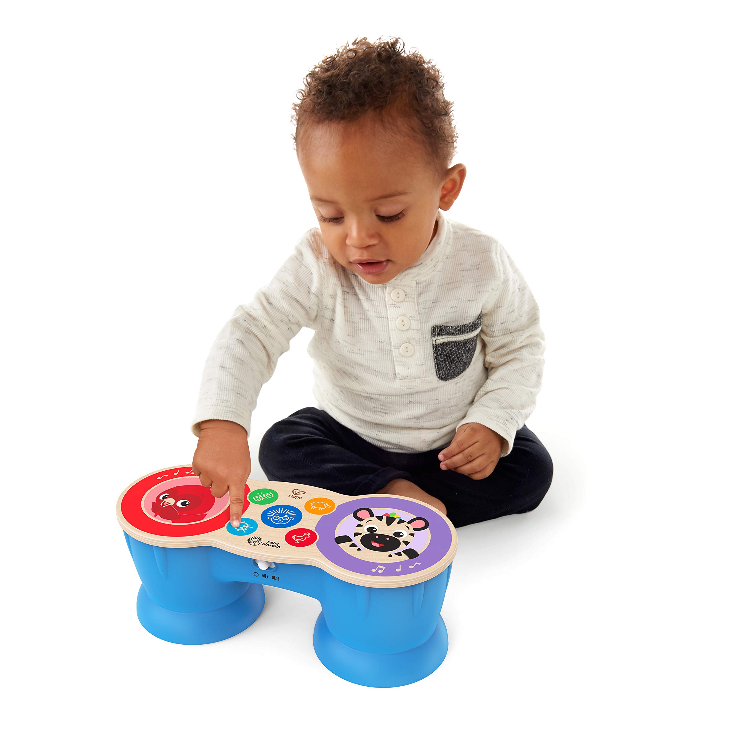 Baby Einstein First Tunes Drum & Shaker Musical Gift Set with Maracas and Toy Drum