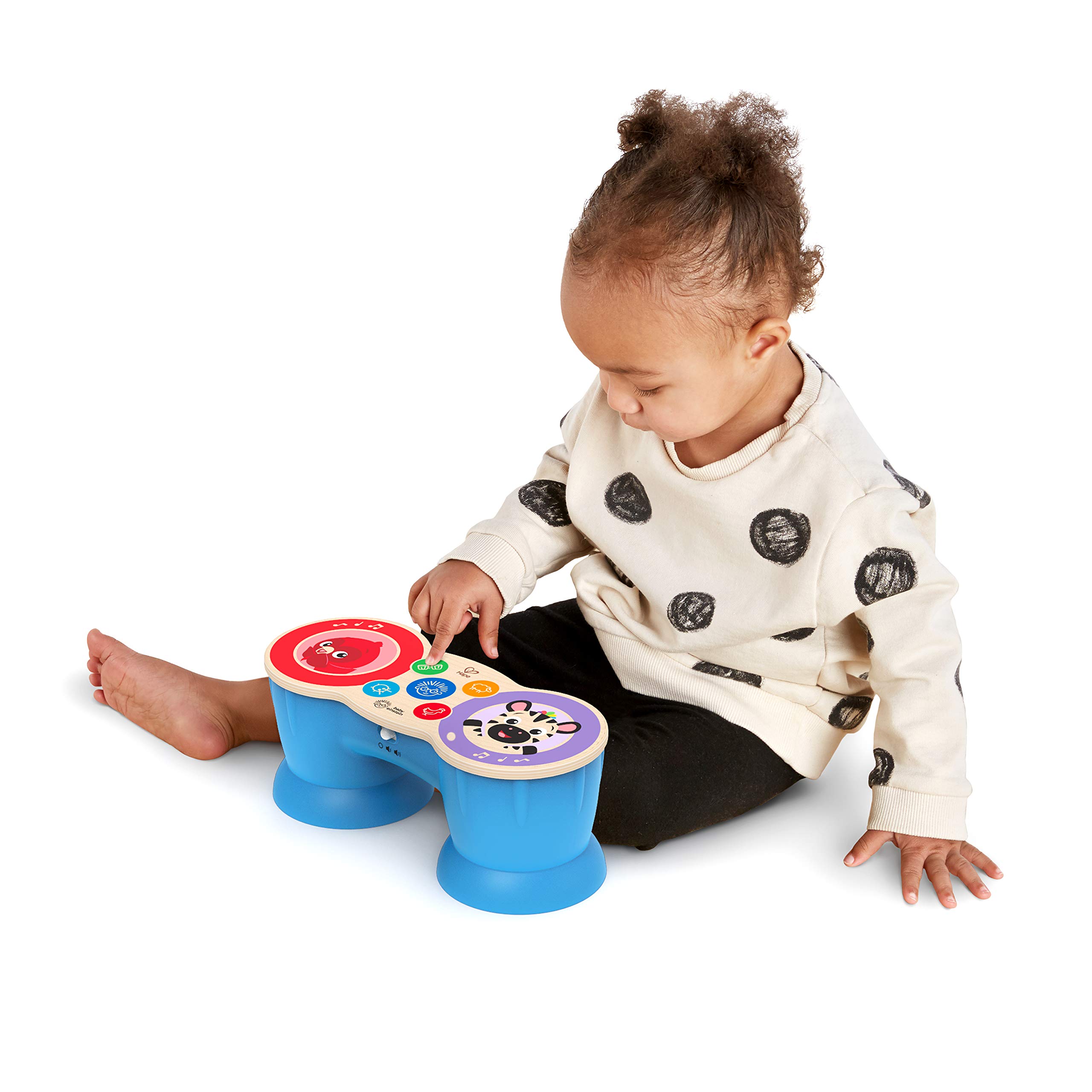 Baby Einstein First Tunes Drum & Shaker Musical Gift Set with Maracas and Toy Drum